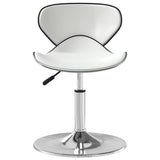 Tabouret de bar Blanc Similicuir