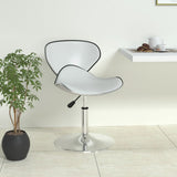 Tabouret de bar Blanc Similicuir