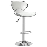 Tabouret de bar Blanc Similicuir