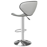 Tabouret de bar Blanc Similicuir