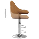 Tabouret de bar Marron Velours