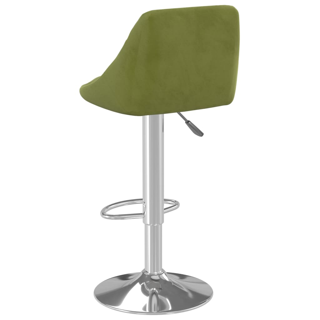 Tabouret de bar Vert clair Velours