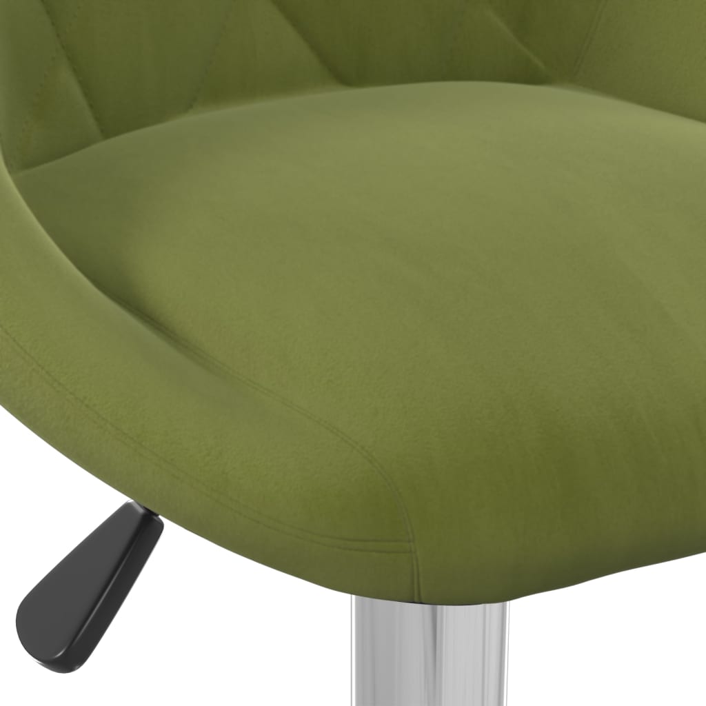 Tabouret de bar Vert clair Velours