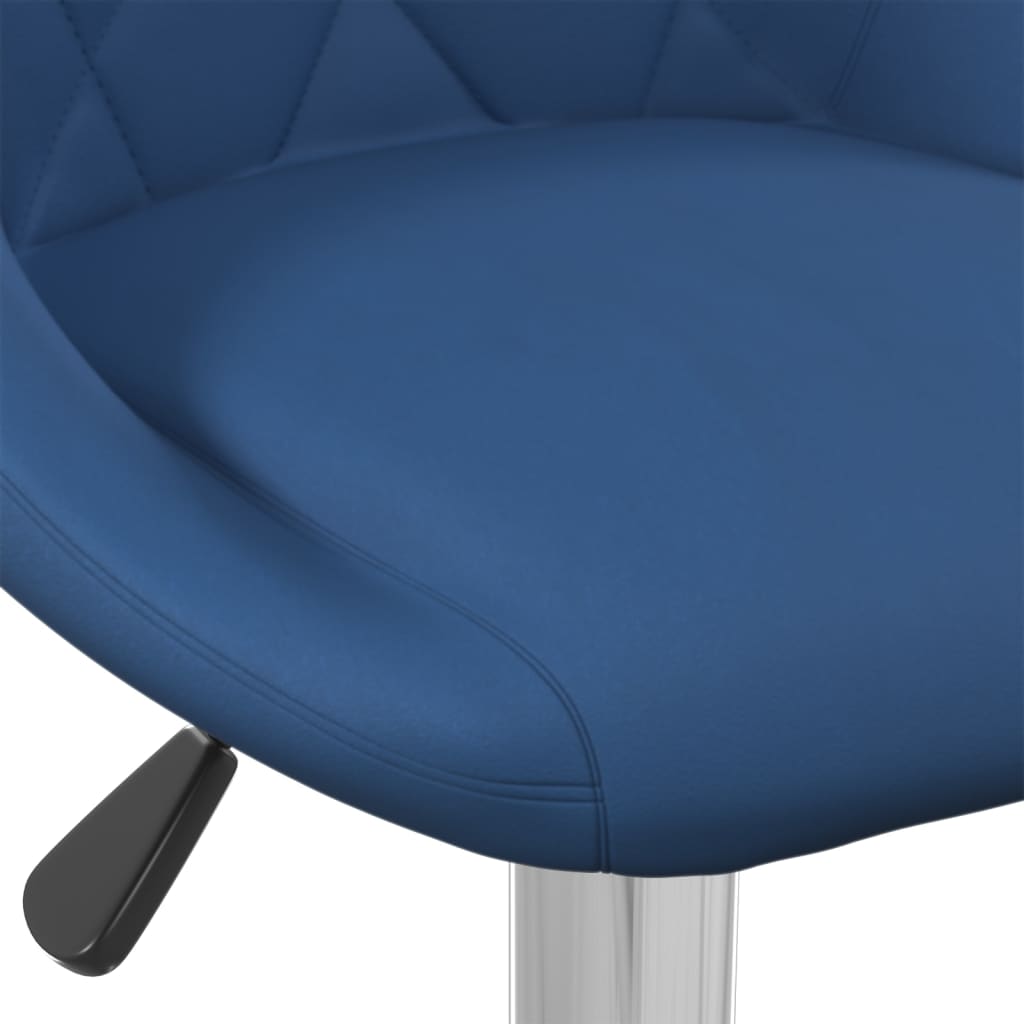 Tabouret de bar Bleu Velours