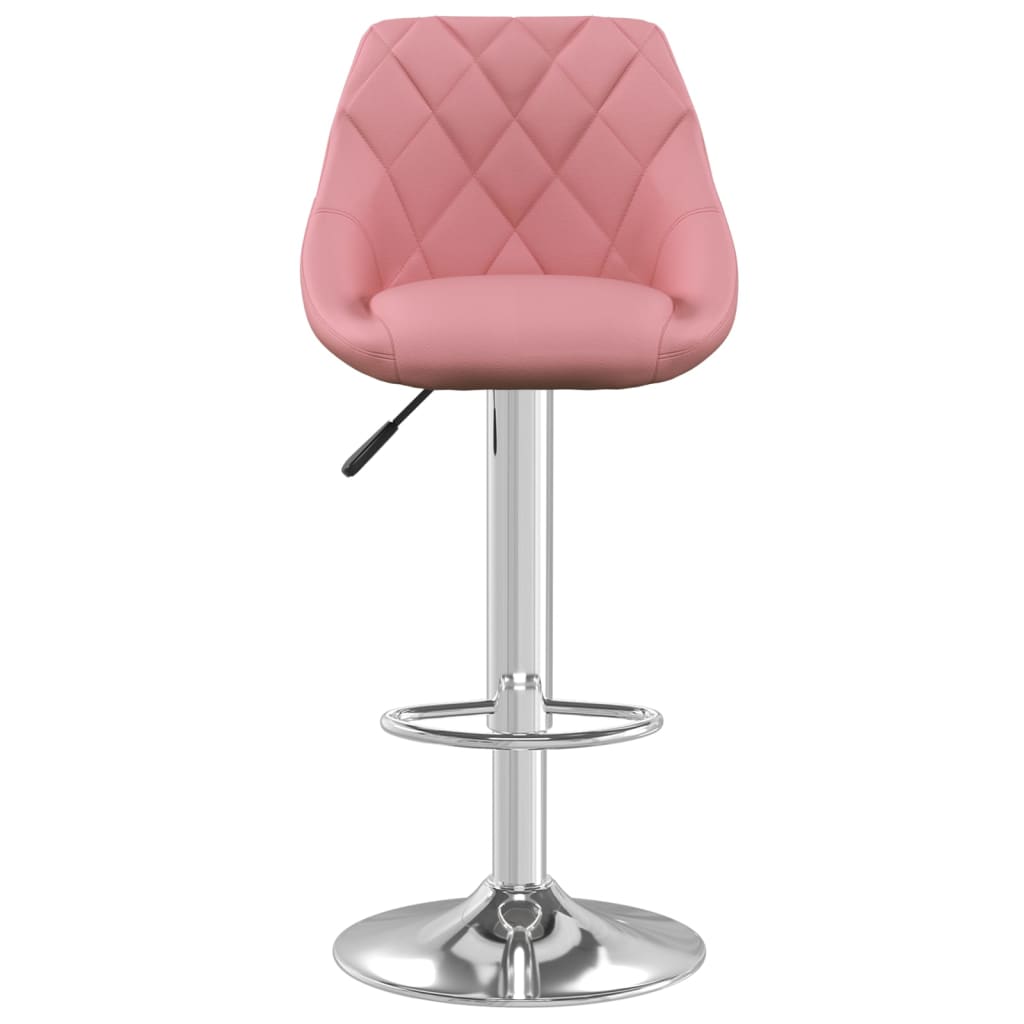 Tabouret de bar Rose Velours