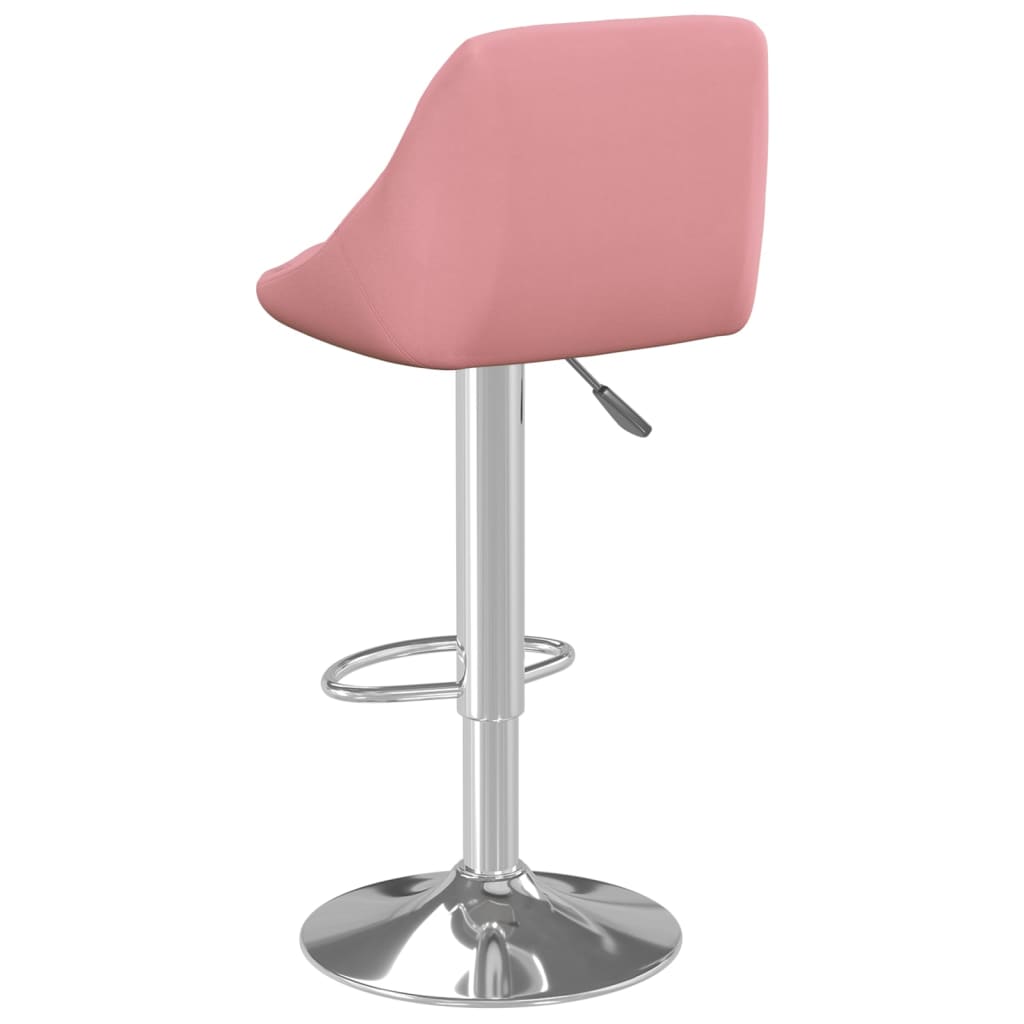 Tabouret de bar Rose Velours