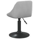 Tabouret de bar Gris clair Velours