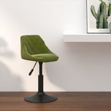 Tabouret de bar Vert clair Velours