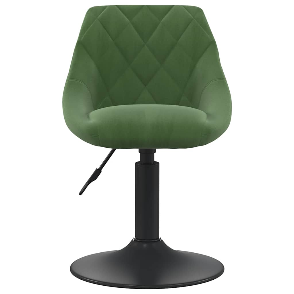 Tabouret de bar Vert foncé Velours