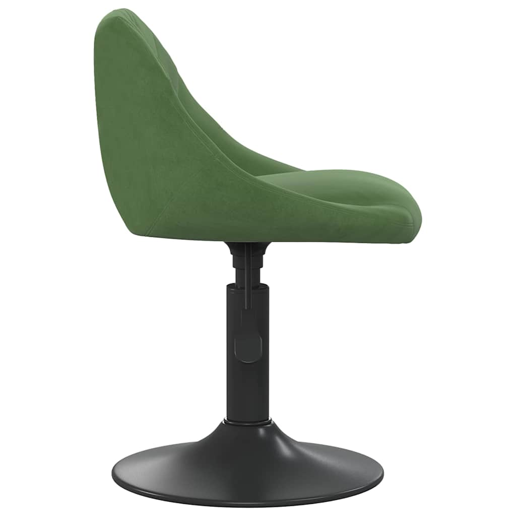 Tabouret de bar Vert foncé Velours