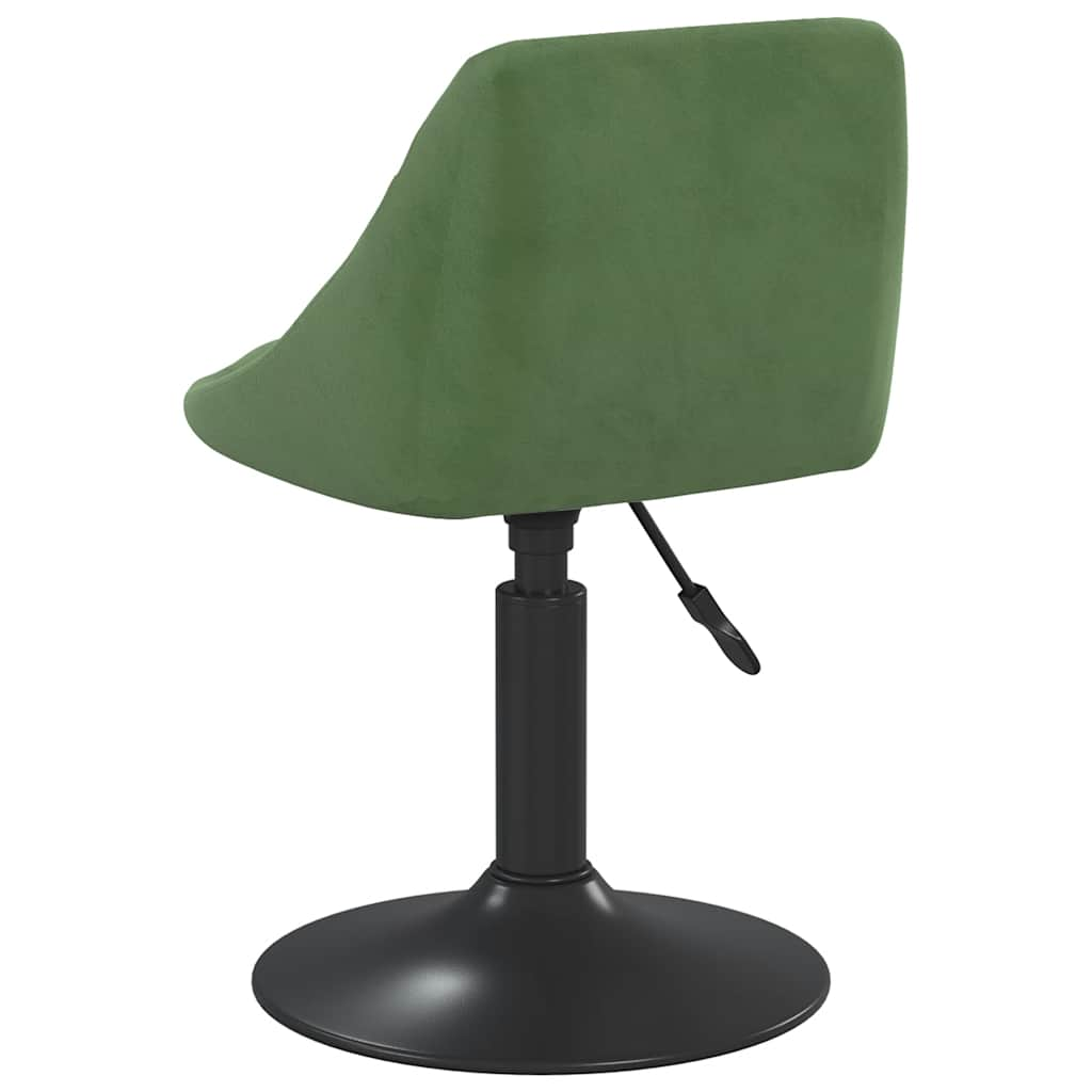 Tabouret de bar Vert foncé Velours