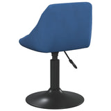 Tabouret de bar Bleu Velours