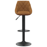 Tabouret de bar Marron Velours