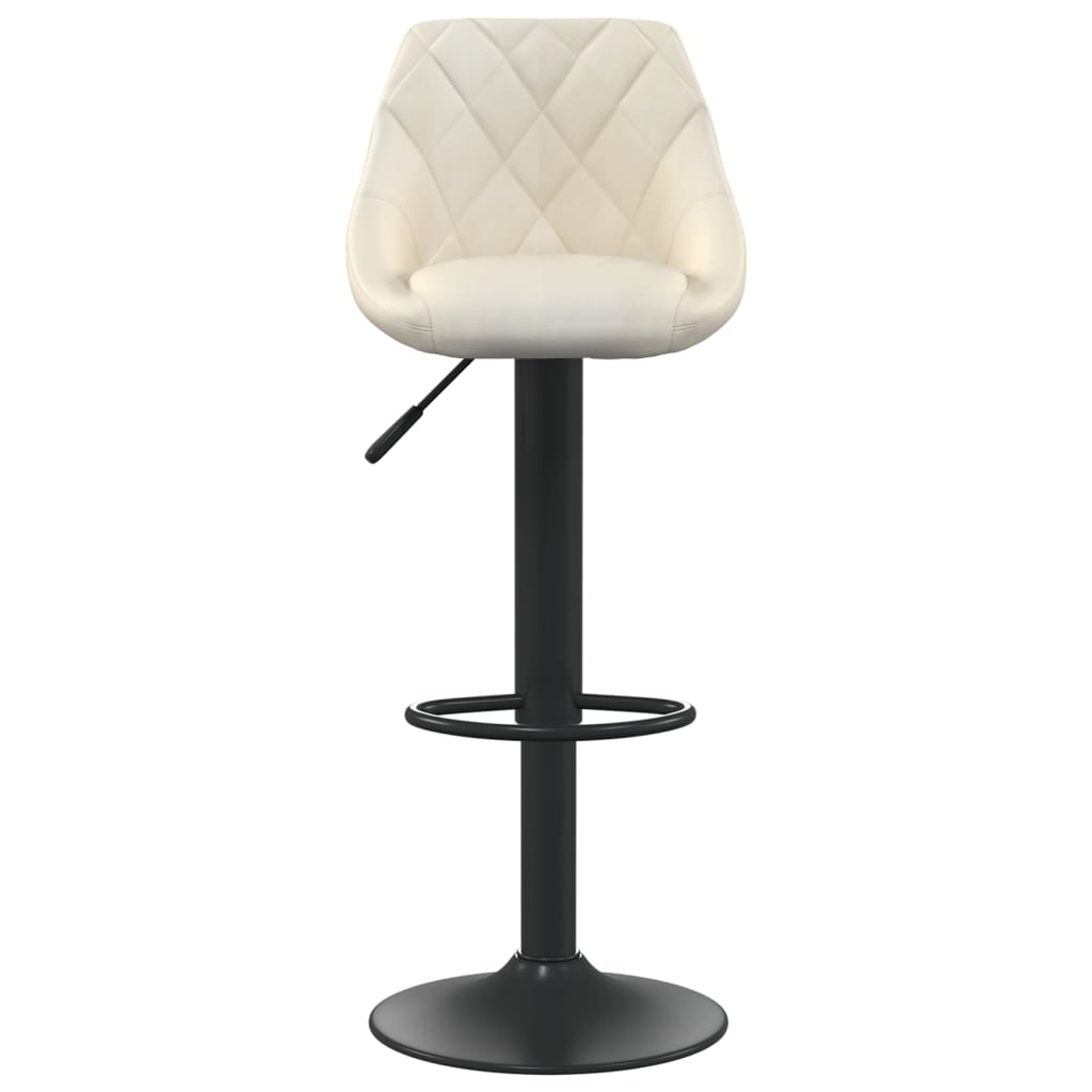 Tabouret de bar Crème Velours