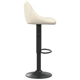 Tabouret de bar Crème Velours