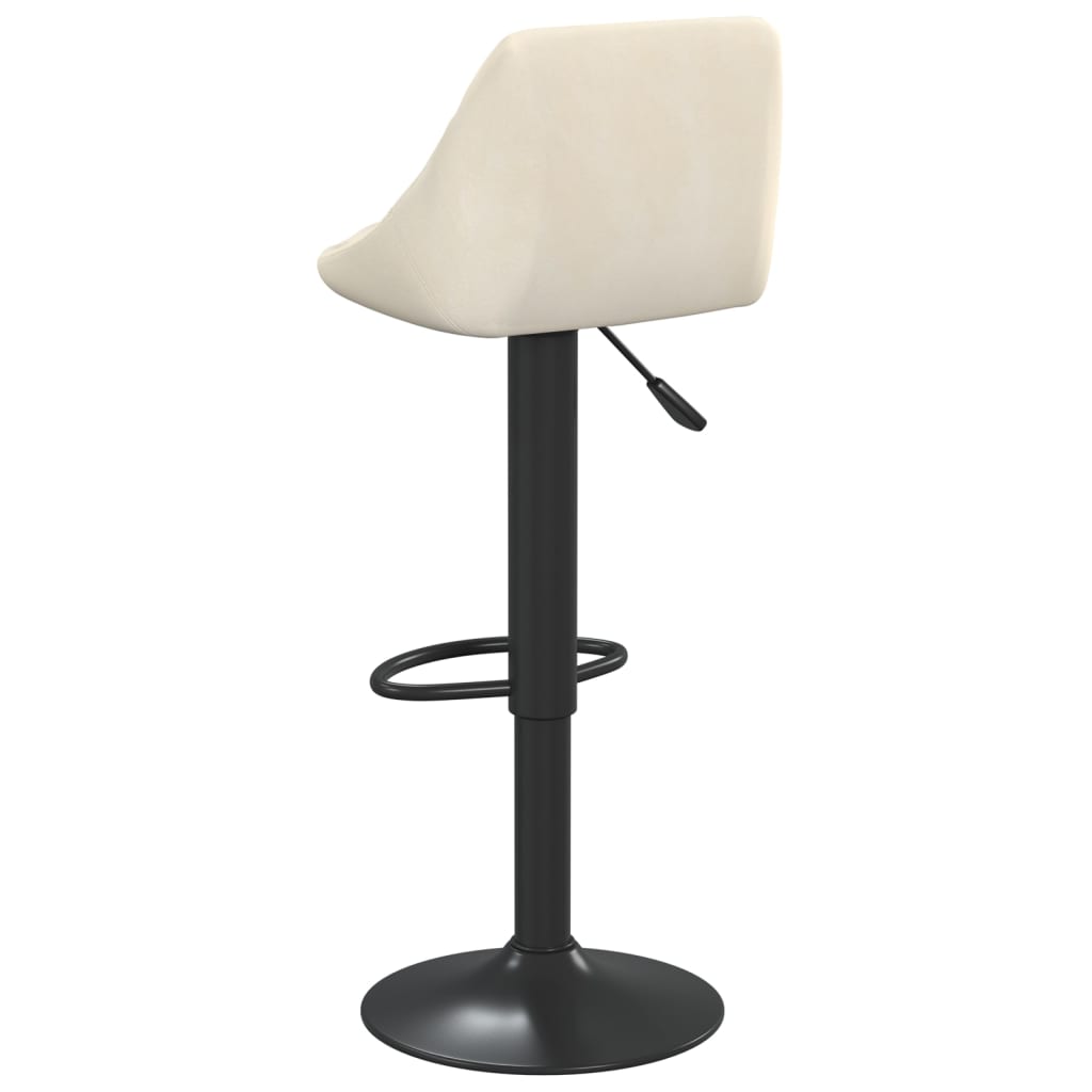 Tabouret de bar Crème Velours