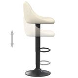 Tabouret de bar Crème Velours