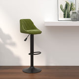 Tabouret de bar Vert clair Velours