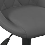 Dark Grey Velvet Dining Chair