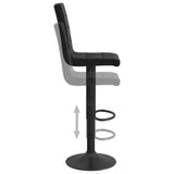 Tabouret de bar Noir Velours