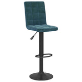 Tabouret de bar Bleu Velours