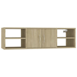 Étagère murale Chêne sonoma 102x30x29 cm Bois d’ingénierie