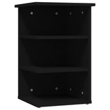 Side cabinet Black 35x35x55 cm Chipboard