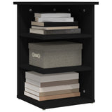 Side cabinet Black 35x35x55 cm Chipboard