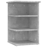 Armoire latérale Gris béton 35x35x55 cm Aggloméré