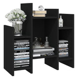 Side cabinet Black 60x26x60 cm Chipboard