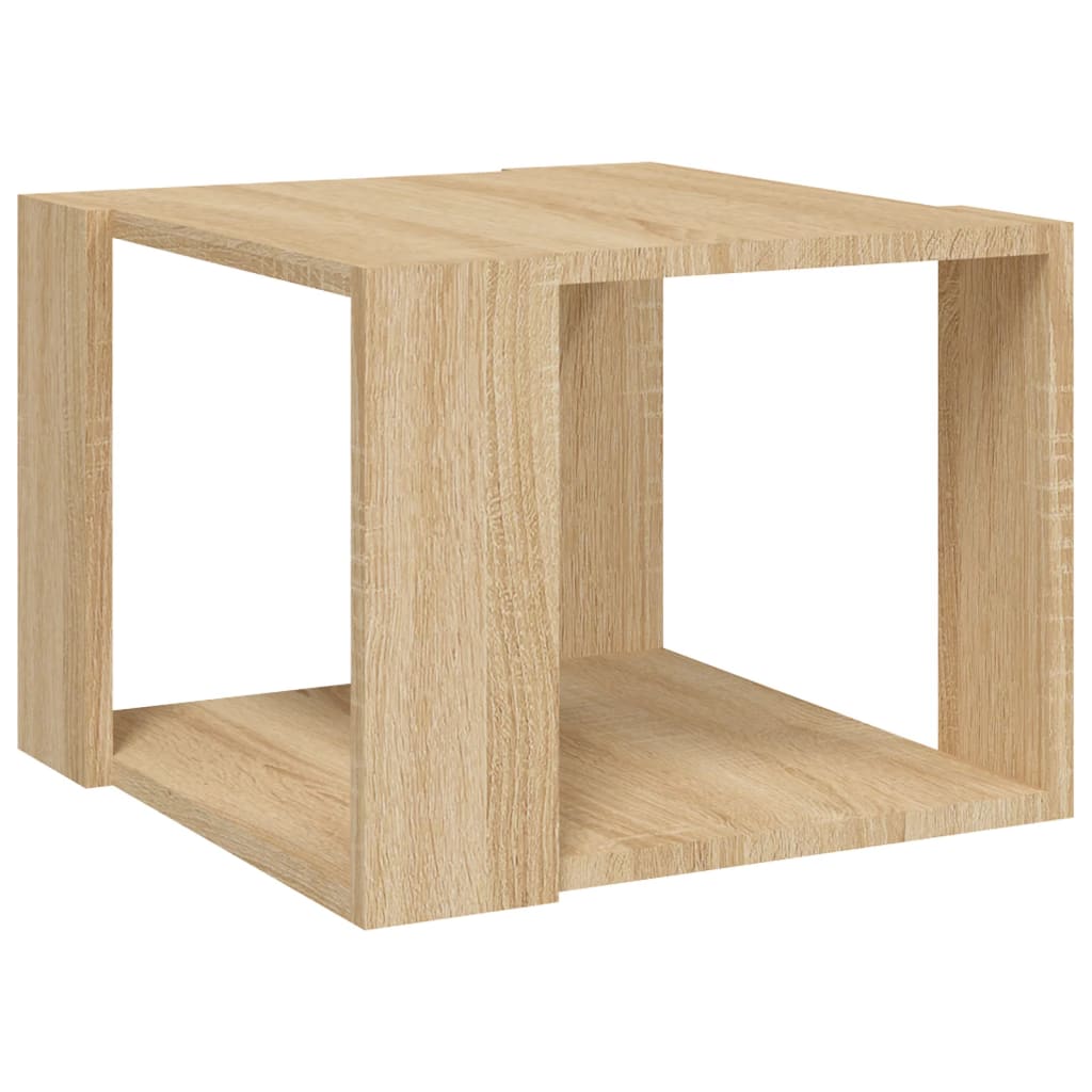 Table basse Chêne sonoma 40x40x30 cm Bois d'ingénierie