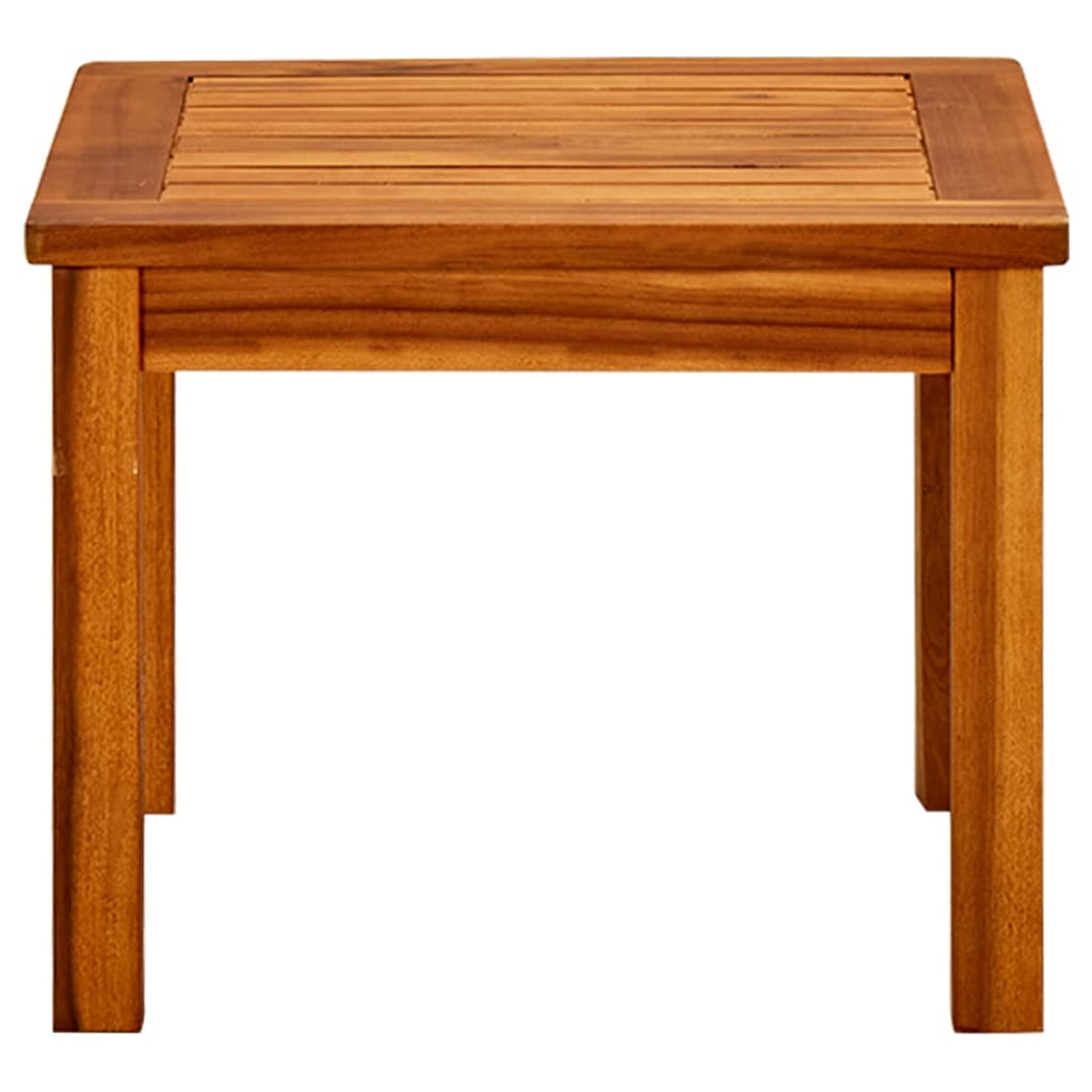 Table basse de jardin 45x45x36 cm Bois solide d'acacia