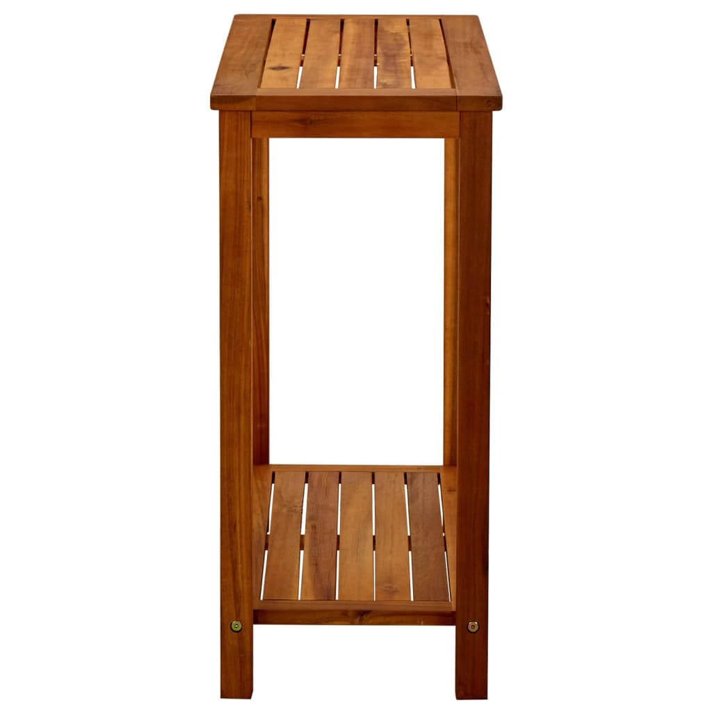 Table console de jardin 80x35x75 cm Bois d'acacia solide