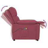 Fauteuil électrique de massage Bordeaux Tissu