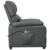 Electric massage chair Dark gray Fabric