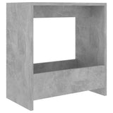 Betongrauer Beistelltisch 50x26x50 cm, Holzwerkstoff