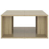 Coffee tables 4 pcs Sonoma oak 33x33x33 cm engineered wood