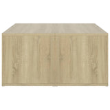 Coffee tables 4 pcs Sonoma oak 33x33x33 cm engineered wood