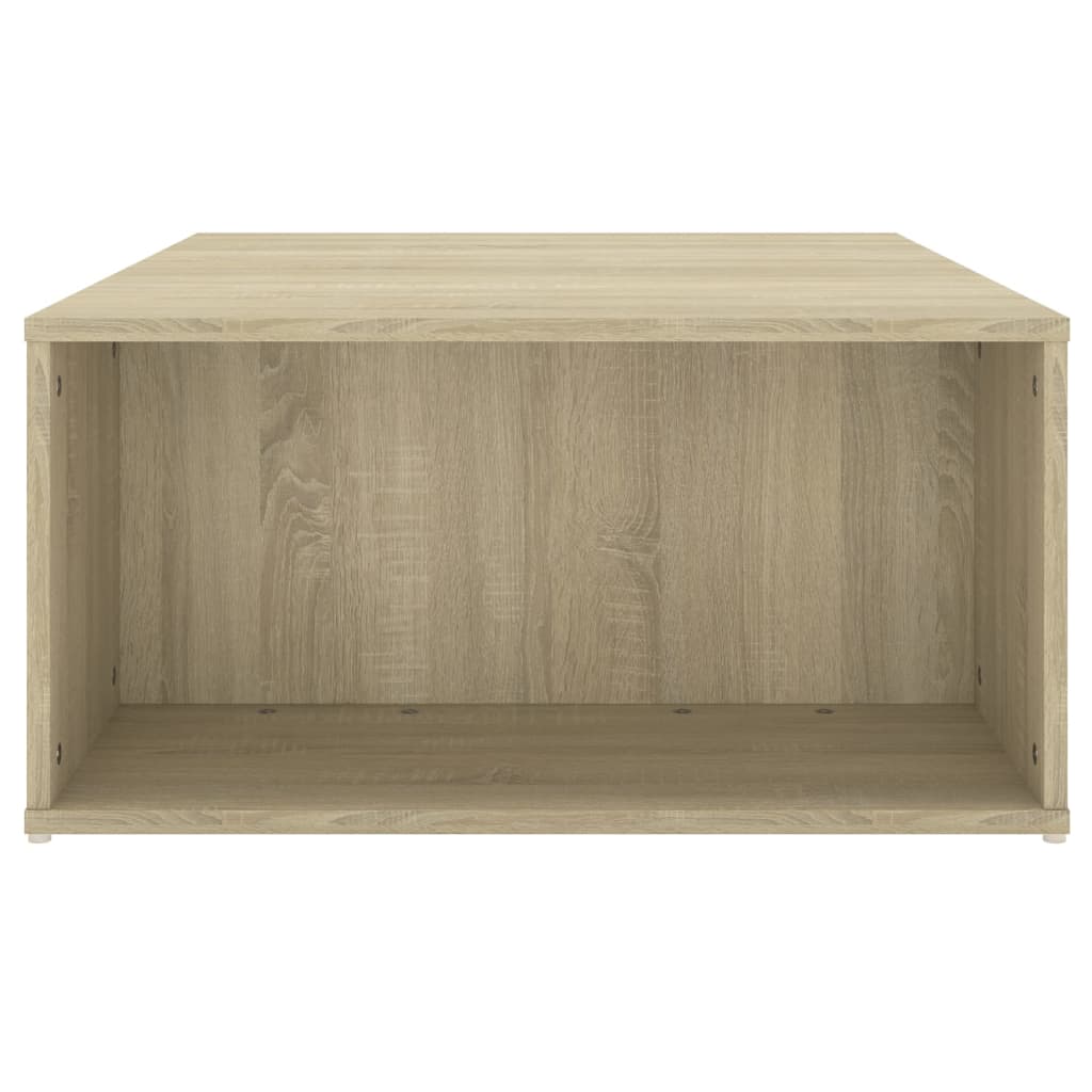 Table basse chêne sonoma 90x67x33 cm bois d'ingénierie