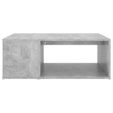 Table basse gris béton 90x67x33 cm bois d'ingénierie