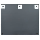 Miroir mural sans cadre avec lampes LED Rectangulaire Verre