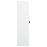 Garde-robe Blanc 80x50x180 cm Acier