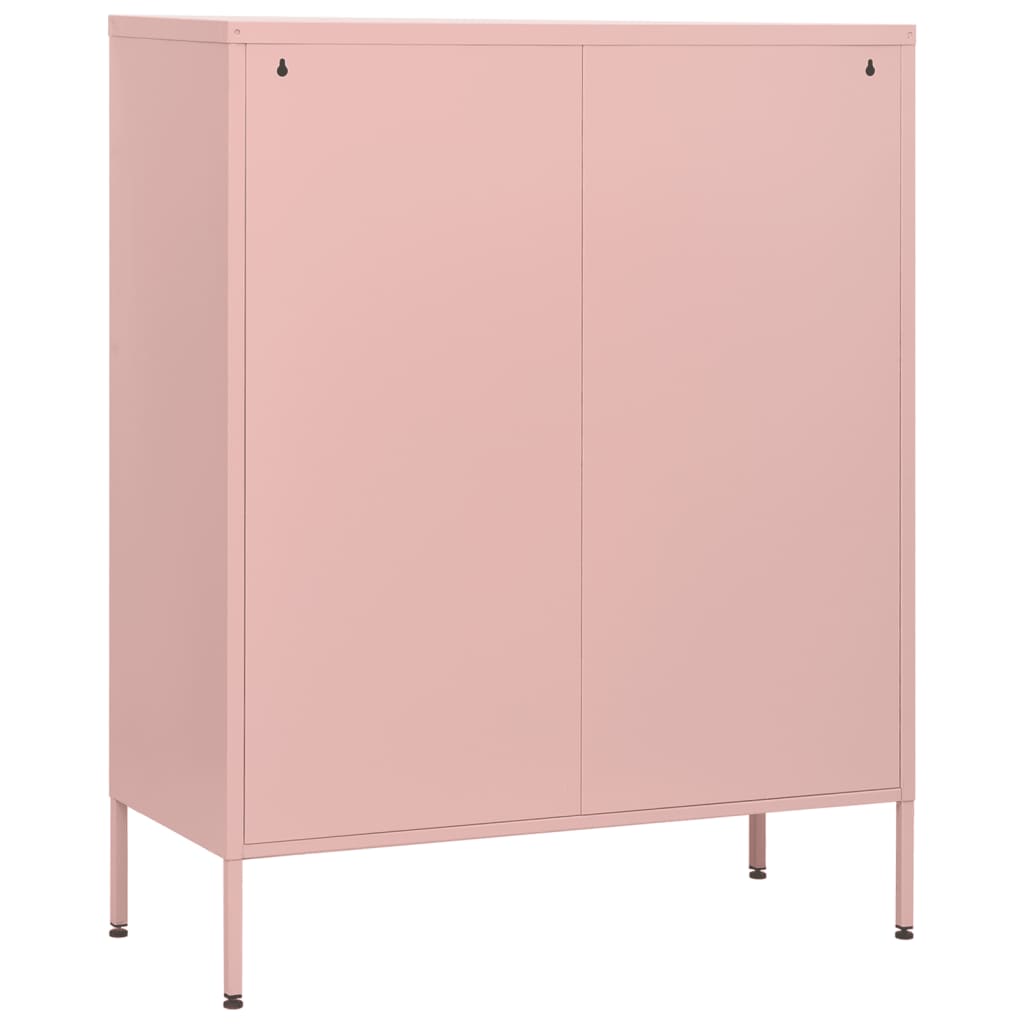 Commode Rose 80x35x101,5 cm Acier