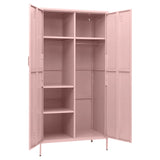 Garde-robe Rose 90x50x180 cm Acier