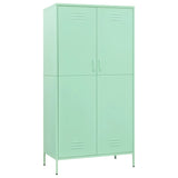 Garde-robe Vert menthe 90x50x180 cm Acier