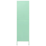 Garde-robe Vert menthe 90x50x180 cm Acier