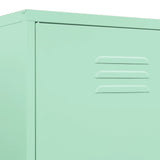 Garde-robe Vert menthe 90x50x180 cm Acier