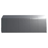 Tente de rangement 300x600 cm Acier Gris