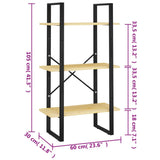 Étagère de rangement 60x30x105 cm Bois de pin massif