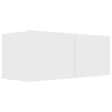 Meubles TV 4 pcs Blanc 80x30x30 cm Bois d'ingénierie